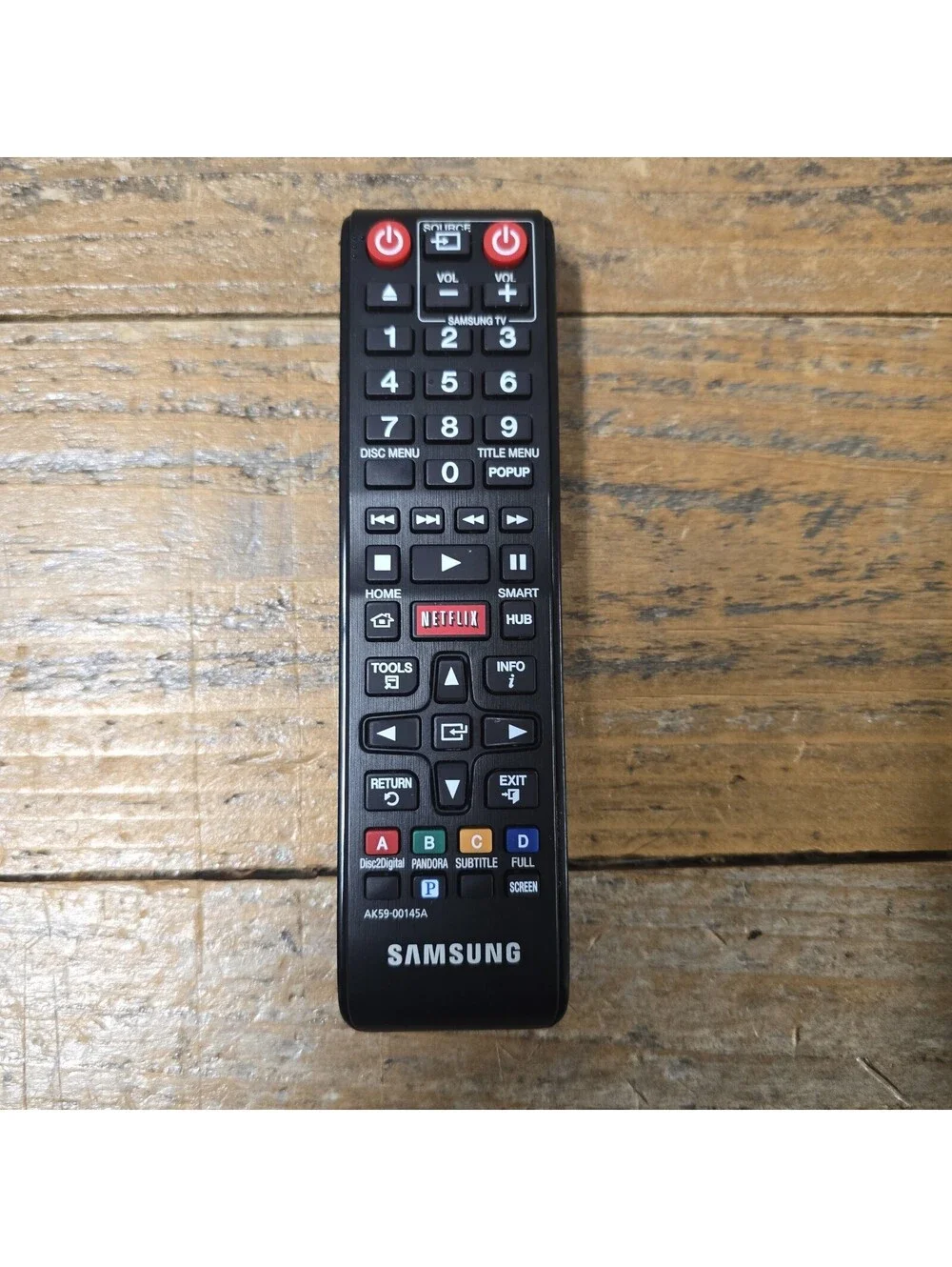 Samsung AK59-00145A OEM Remote Control for Blu-ray & DVD Players/Tested & Works